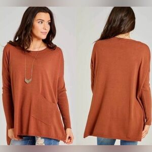 Altar'd State Cozy Comfort Rust Overaized Terracotta Sweater | Size S/M